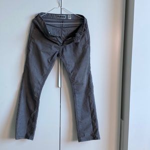 INC international concepts mens 30 x 30 light weight gray corduroy jean like new